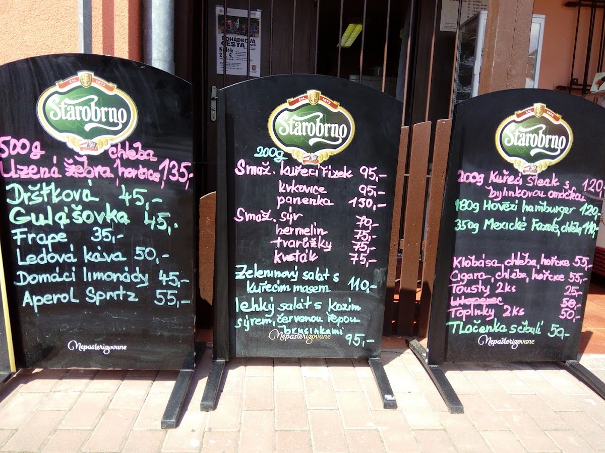 Menu Hospoda Na Ostrůvku-1